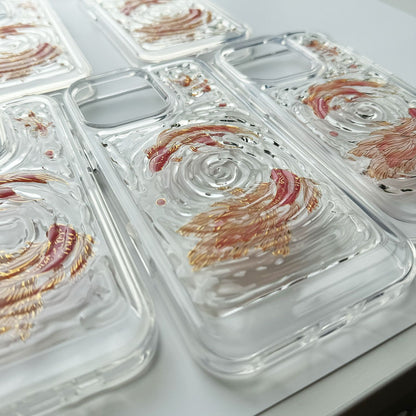 Koi Ripple 3D resin iPhone case — product view 1