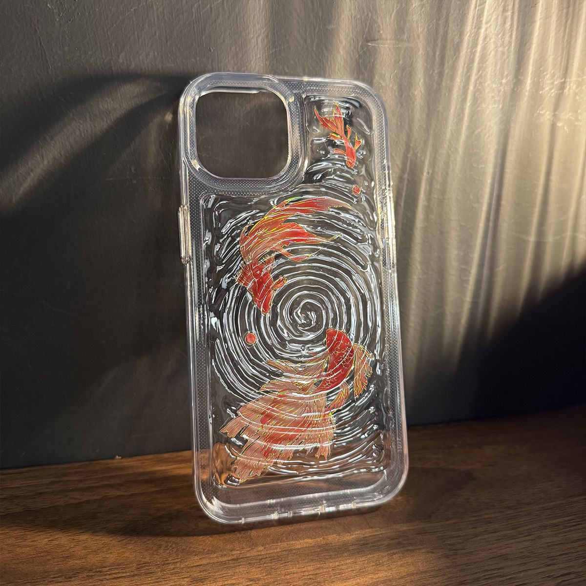 Koi Ripple 3D resin iPhone case — product view 6