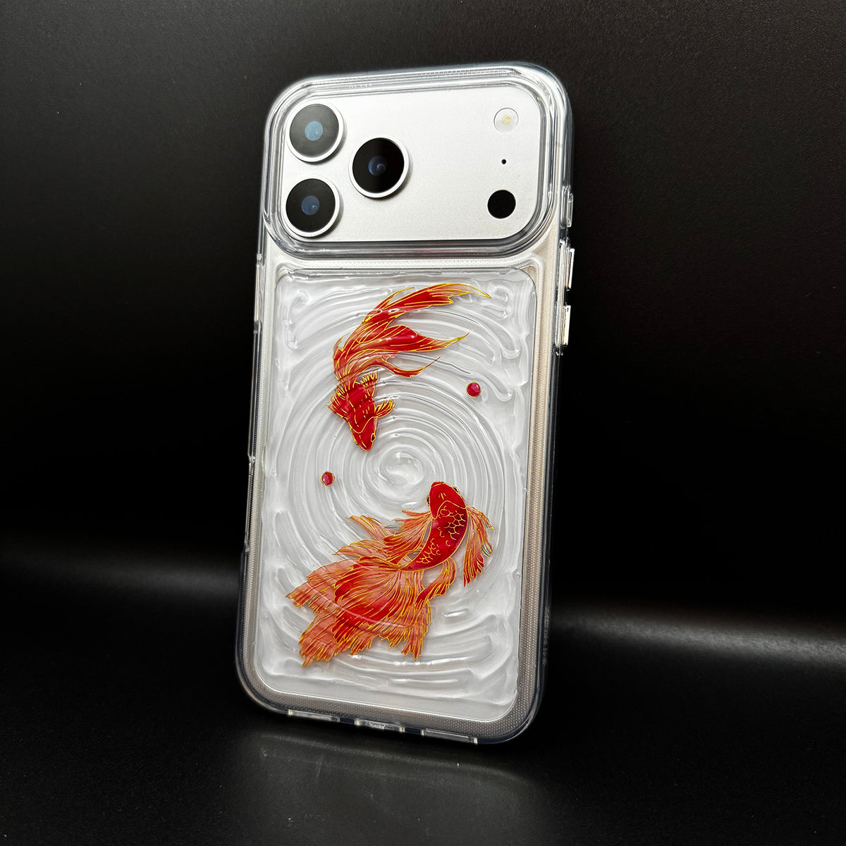 Koi Ripple 3D resin iPhone case — product view 8