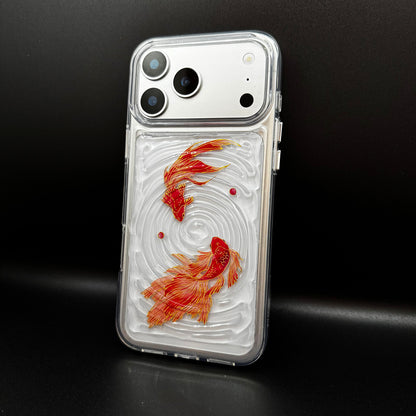 Koi Ripple 3D resin iPhone case — product view 8