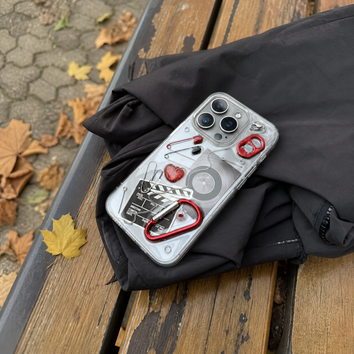 RED TAKE 3D punk iPhone case — product view 6