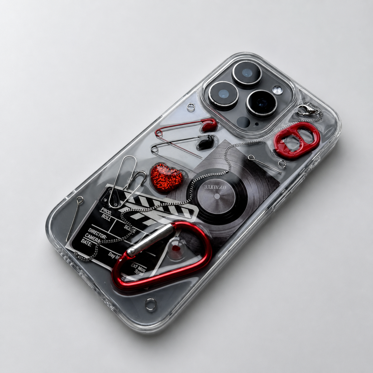 RED TAKE 3D punk iPhone case — product view 7