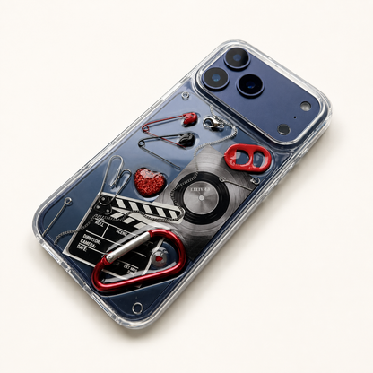 RED TAKE 3D punk iPhone case — product view 8