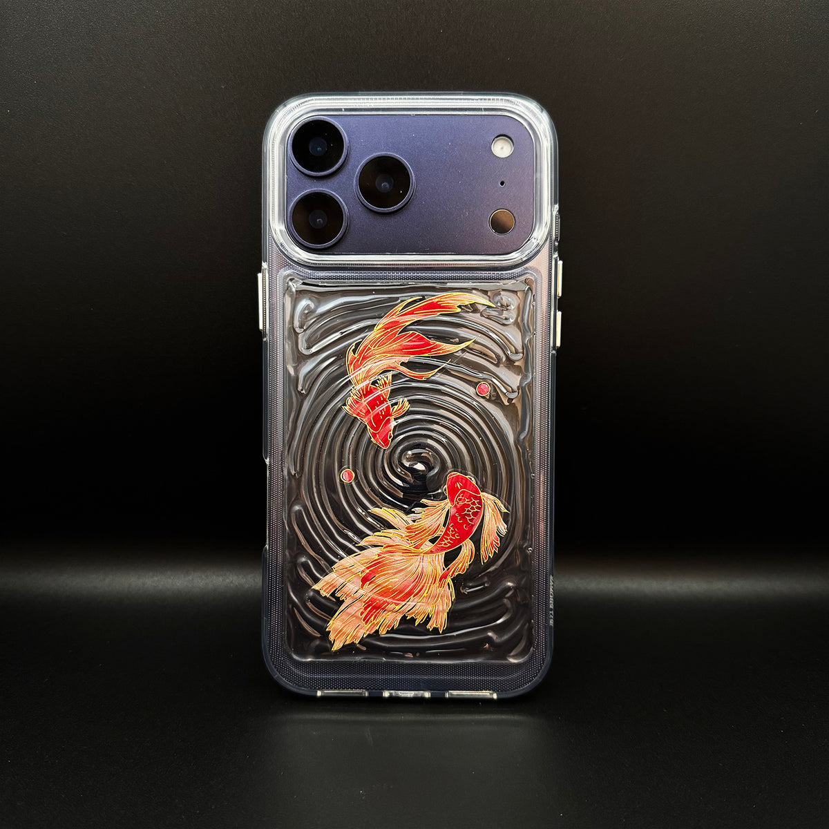 Koi Ripple 3D resin iPhone case — product view 1